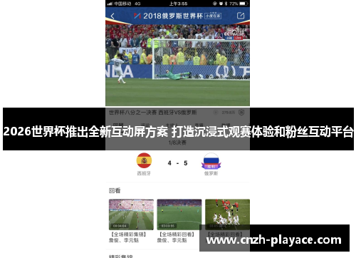 2026世界杯推出全新互动屏方案 打造沉浸式观赛体验和粉丝互动平台 2026世界杯推出全新互动屏方案 打造沉浸式观赛体验和粉丝互动平台